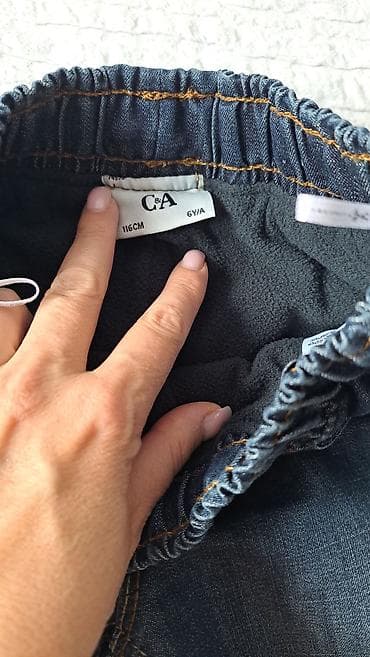 Dečije farmerke C&A, veličina 116 cm (6 godina).Imam ih troje na lalafo.rs — 2 Dečije farmerke C&A, veličina 116 cm (6 godina).Imam ih troje — 2