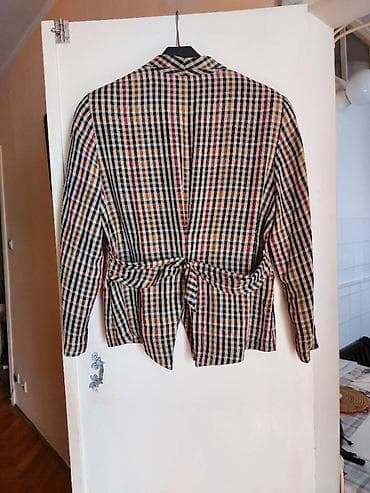 kom sa etiketom: BLEJZER KARO LETNJI Prelep letnji lagani blejzer, sareni karo dizajn at lalafo.rs — 3 kom sa etiketom: BLEJZER KARO LETNJI Prelep letnji lagani blejzer, sareni karo dizajn — 3