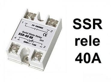 SSR rele 40A – Solid State Relay (SSR-40VA) - Tip: poluprovodnički at lalafo.rs — 2 SSR rele 40A – Solid State Relay (SSR-40VA) - Tip: poluprovodnički — 2