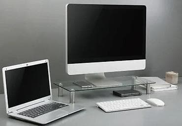 cista koza broj: Stakleni stalak/podloga za monitor i laptop - Moderan, minimalistički na lalafo.rs — 3 cista koza broj: Stakleni stalak/podloga za monitor i laptop - Moderan, minimalistički — 3