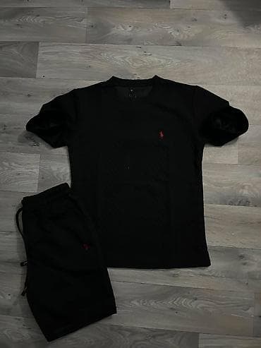 prsluk jaknica mango u: Muški komplet – majica kratkih rukava i bermude - Dizajn: jednobojni at lalafo.rs — 2 prsluk jaknica mango u: Muški komplet – majica kratkih rukava i bermude - Dizajn: jednobojni — 2