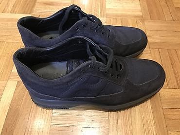 Original HOGAN cipele 42/43 Odozgo koza / deblja balon svila Unutra na lalafo.rs Original HOGAN cipele 42/43 Odozgo koza / deblja balon svila Unutra