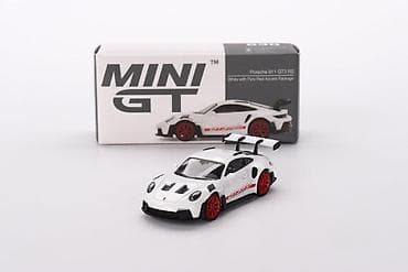 🏁 Porsche 911 (992) GT3 RS White / Pyro Red – MiniGT 1:64 MiniGT na lalafo.rs — 1 🏁 Porsche 911 (992) GT3 RS White / Pyro Red – MiniGT 1:64 MiniGT — 1