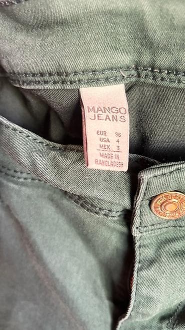 prsluk jaknica mango u: Mango farmerke, zelena boja, jako kvalitetne, fenomenalno stoje, imaju at lalafo.rs — 6 prsluk jaknica mango u: Mango farmerke, zelena boja, jako kvalitetne, fenomenalno stoje, imaju — 6
