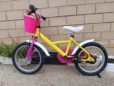 Deciji bicikl zuto-roze 16", za devojcice Decija bicikla zuto-roze za na lalafo.rs — 2 Deciji bicikl zuto-roze 16", za devojcice Decija bicikla zuto-roze za — 2