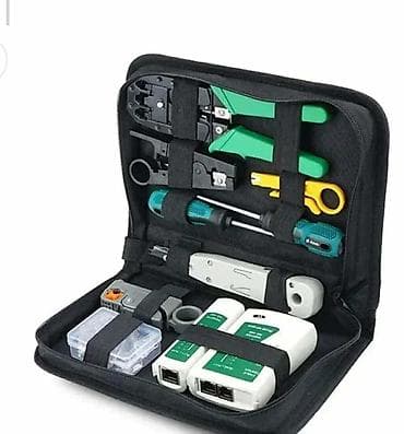 Set alata za mrežu LAN tester, krimp klješta RJ45. 3400din Set na lalafo.rs — 1 Set alata za mrežu LAN tester, krimp klješta RJ45. 3400din Set — 1