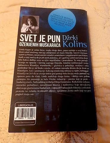 Other: SVET JE PUN OZENJENIH MUSKARACA - DZEKI KOLINS Izdavač - LIBER NOVUS at lalafo.rs — 2 Other: SVET JE PUN OZENJENIH MUSKARACA - DZEKI KOLINS Izdavač - LIBER NOVUS — 2