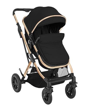 Kolica za bebe – elegantna i funkcionalna - Dizajn: crna tkanina sa na lalafo.rs Kolica za bebe – elegantna i funkcionalna - Dizajn: crna tkanina sa