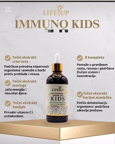 Other: LifeUp Immuno Kids – biljni dodatak ishrani za decu - Namenjen at lalafo.rs — 9 Other: LifeUp Immuno Kids – biljni dodatak ishrani za decu - Namenjen — 9