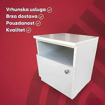🛏 Noćni ormarić V – praktičan i moderan dodatak za vašu spavaću sobu! na lalafo.rs — 1 🛏 Noćni ormarić V – praktičan i moderan dodatak za vašu spavaću sobu! — 1