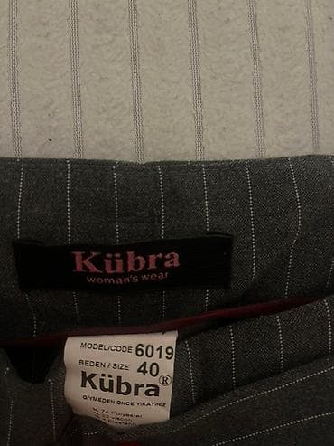 Sive ženske pantalone sa prugama – Kübra Woman’s Wear - Model/kod na lalafo.rs — 2 Sive ženske pantalone sa prugama – Kübra Woman’s Wear - Model/kod — 2