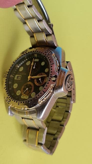 Diver’s kvarcni ručni sat – hronograf, 30 m - Mehanizam: kvarc - na lalafo.rs — 5 Diver’s kvarcni ručni sat – hronograf, 30 m - Mehanizam: kvarc - — 5