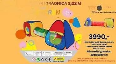 prsluk jaknica mango u: Dečiji šator–igraonica 3u1 sa tunelom - Komplet sadrži: šator sa at lalafo.rs — 5 prsluk jaknica mango u: Dečiji šator–igraonica 3u1 sa tunelom - Komplet sadrži: šator sa — 5