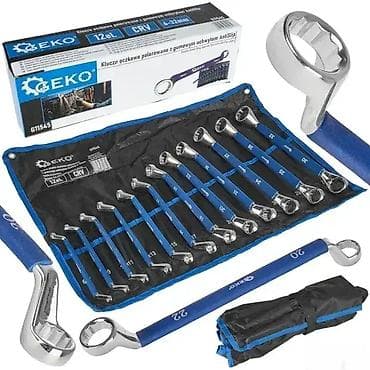 Set okastih ključeva sa gumenom ručkom 6–32 mm (12 kom) GEKO 🔧 Set od at lalafo.rs — 1 Set okastih ključeva sa gumenom ručkom 6–32 mm (12 kom) GEKO 🔧 Set od — 1