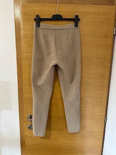 ZARA Pantalone velur 38 (M) Kao nove, u dve boje, sa elastinom i na lalafo.rs — 5 ZARA Pantalone velur 38 (M) Kao nove, u dve boje, sa elastinom i — 5