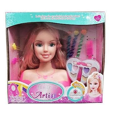 Set za ulepšavanje – glava lutke sa dodacima - Igrački set za na lalafo.rs Set za ulepšavanje – glava lutke sa dodacima - Igrački set za