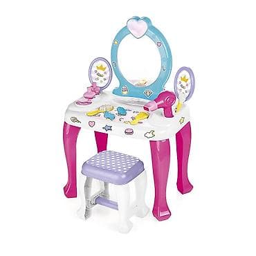 Dečiji kozmetički stočić sa ogledalom i stolicom - Kompletn set za at lalafo.rs — 1 Dečiji kozmetički stočić sa ogledalom i stolicom - Kompletn set za — 1