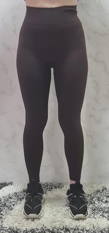 Leggings, Bike shorts: Ženske sportske helanke – visoki struk, bešavne - Model: uske helanke at lalafo.rs — 6 Leggings, Bike shorts: Ženske sportske helanke – visoki struk, bešavne - Model: uske helanke — 6