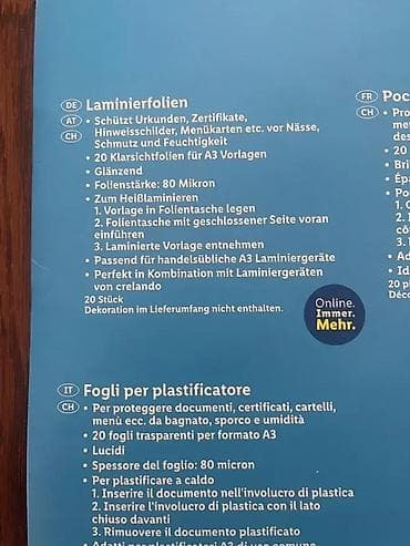 prsluk jaknica mango u: Crelando laminacione folije A3 – 20 kom - Format: A3 - Završna at lalafo.rs — 1 prsluk jaknica mango u: Crelando laminacione folije A3 – 20 kom - Format: A3 - Završna — 1