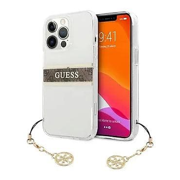 Maska Guess 4G Stripe Charm za iPhone 13 Pro Max 6.7 braon na lalafo.rs — 1 Maska Guess 4G Stripe Charm za iPhone 13 Pro Max 6.7 braon — 1