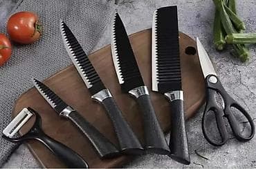 Nozevi za kuhinju Set uključuje seckalicu, kuvarski nož, nož za na lalafo.rs — 3 Nozevi za kuhinju Set uključuje seckalicu, kuvarski nož, nož za — 3