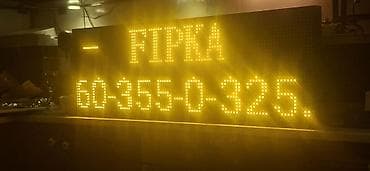 LED reklamni displej – žuti monohromatski ekran sa pokretnim tekstom at lalafo.rs — 2 LED reklamni displej – žuti monohromatski ekran sa pokretnim tekstom — 2