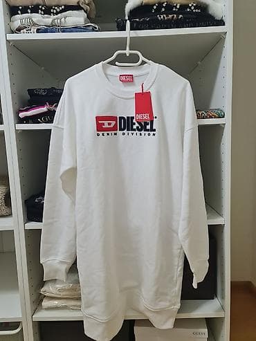 DIESEL “Denim Division” dukser/dugačak sweatshirt - Boja: bela - na lalafo.rs — 4 DIESEL “Denim Division” dukser/dugačak sweatshirt - Boja: bela - — 4
