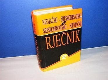 Nemačko srpskohrvatski i srpskohrvatsko nemački rječnik rečnik na lalafo.rs Nemačko srpskohrvatski i srpskohrvatsko nemački rječnik rečnik