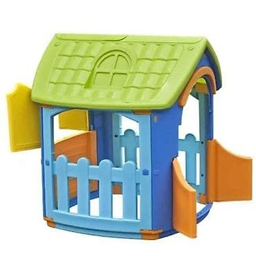 Plastična kućica za decu – šarena igraonica za dvorište ili sobu - at lalafo.rs Plastična kućica za decu – šarena igraonica za dvorište ili sobu -