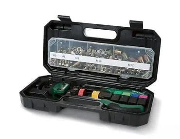 Ručna klešta za nitne matice (rivet-nut set) u koferu – PARKSIDE - na lalafo.rs Ručna klešta za nitne matice (rivet-nut set) u koferu – PARKSIDE -