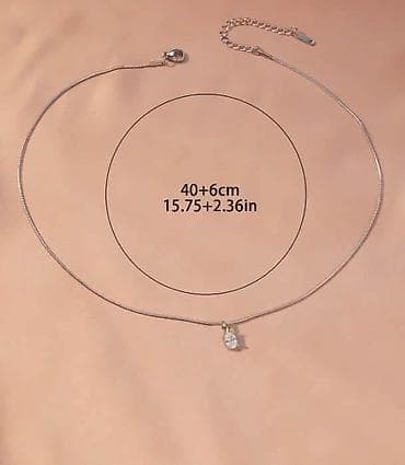 💫Minimalistička ogrlica sa priveskom dostupna u zlatnoj i srebrnoj na lalafo.rs — 2 💫Minimalistička ogrlica sa priveskom dostupna u zlatnoj i srebrnoj — 2