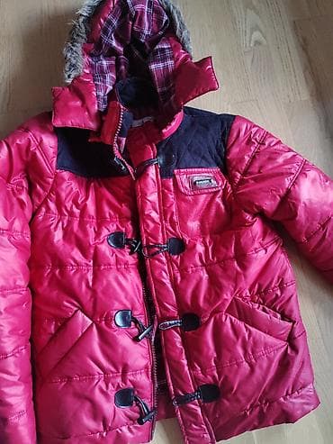 Zenska zimska jakna sa kapuljačom – crvena, postavljena L veličina at lalafo.rs — 1 Zenska zimska jakna sa kapuljačom – crvena, postavljena L veličina — 1