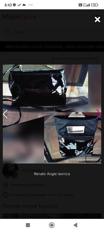 Rasprodaja!!Renato Angi tasnica. na preklop,unutra ima ogledalce sa at lalafo.rs — 2 Rasprodaja!!Renato Angi tasnica. na preklop,unutra ima ogledalce sa — 2