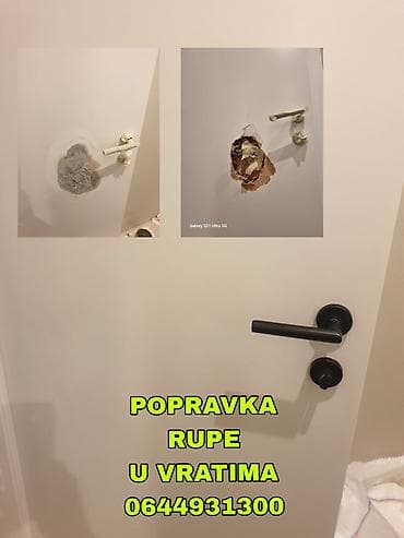 Usluga: Popravka rupa na unutrašnjim vratima - Profesionalna sanacija na lalafo.rs — 3 Usluga: Popravka rupa na unutrašnjim vratima - Profesionalna sanacija — 3