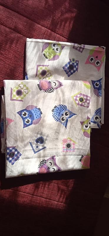 Textile: Pamučni stolnjaci sa šarama – motiv sova - Set od 2 stolnjala - at lalafo.rs — 1 Textile: Pamučni stolnjaci sa šarama – motiv sova - Set od 2 stolnjala - — 1