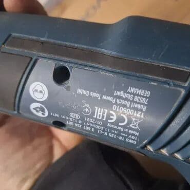 Akumulatorske brusilice: Bosch Aku Brusilica GWS 18-125 VL-I 🔧 Poreklo: Nemačka proizvodnja 🇩🇪 na lalafo.rs — 7 Akumulatorske brusilice: Bosch Aku Brusilica GWS 18-125 VL-I 🔧 Poreklo: Nemačka proizvodnja 🇩🇪 — 7