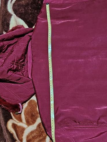 Ženska zimska jakna WENITE, bordo boje. - Model: duža jakna/parka sa na lalafo.rs — 4 Ženska zimska jakna WENITE, bordo boje. - Model: duža jakna/parka sa — 4