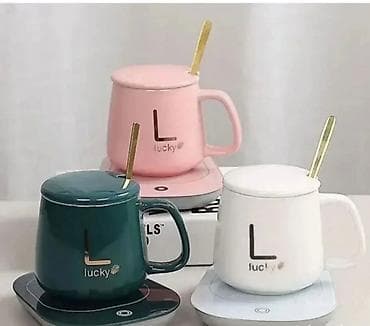 Grijač za šolju sa keramičkim šoljama „Lucky“ – set za održavanje na lalafo.rs Grijač za šolju sa keramičkim šoljama „Lucky“ – set za održavanje