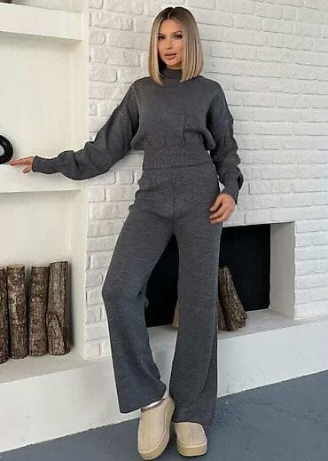 Ženski komplet trikotaza - Materijal: meka, elastična pletenina sa at lalafo.rs — 2 Ženski komplet trikotaza - Materijal: meka, elastična pletenina sa — 2