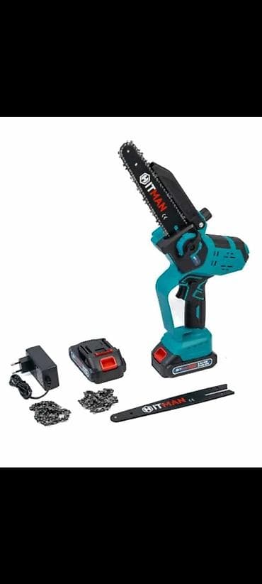 Pneumatski alati i kompresori: Hitman Akumulatorska Motorna Testera 68V – 8 inča (2 baterije + 3 na lalafo.rs — 2 Pneumatski alati i kompresori: Hitman Akumulatorska Motorna Testera 68V – 8 inča (2 baterije + 3 — 2