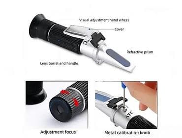 Humidity Meters: Ručni refraktometar za med – ATC Specijalizovani optički instrument at lalafo.rs — 6 Humidity Meters: Ručni refraktometar za med – ATC Specijalizovani optički instrument — 6