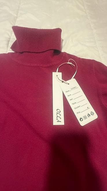 Džemper s kratkim rukavima i rol-kragnom – bordo/crvenkaste boje. - at lalafo.rs — 2 Džemper s kratkim rukavima i rol-kragnom – bordo/crvenkaste boje. - — 2