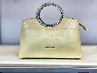 zenske broj: Elegantna ženska torba sa kružnim metalnim drškama - Dizajn: moderno at lalafo.rs — 1 zenske broj: Elegantna ženska torba sa kružnim metalnim drškama - Dizajn: moderno — 1