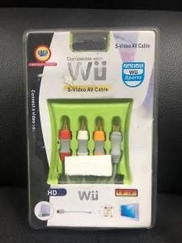 Electronics: S-Video AV kabl za Nintendo Wii - Kompatibilan sa Wii konzolom at lalafo.rs — 3 Electronics: S-Video AV kabl za Nintendo Wii - Kompatibilan sa Wii konzolom — 3