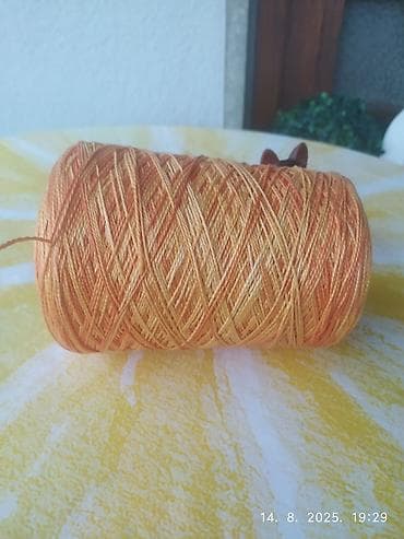 Sewing materials: Predivo na konusu – melirano narandžasto/žuto - Tip: glatko at lalafo.rs — 6 Sewing materials: Predivo na konusu – melirano narandžasto/žuto - Tip: glatko — 6