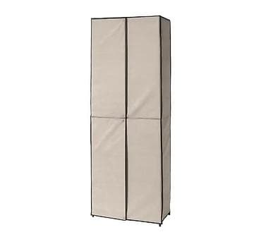 Furniture: Uspravni ormar za obuću sa platnenim prekrivačem - Dimenzije at lalafo.rs — 2 Furniture: Uspravni ormar za obuću sa platnenim prekrivačem - Dimenzije — 2