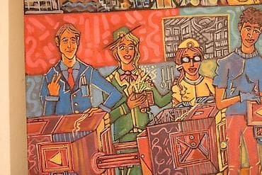 Fixing the Modern Color Machine, Akril na platnu 60x80, autor na lalafo.rs — 5 Fixing the Modern Color Machine, Akril na platnu 60x80, autor — 5