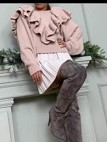 Divan model premekani džemper kao kašmir u beloj boji vel s m l zara at lalafo.rs — 7 Divan model premekani džemper kao kašmir u beloj boji vel s m l zara — 7