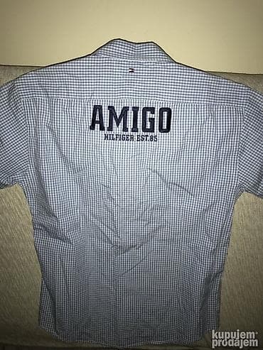 Originql Tommy Hilfiger kosulja M NOVA 100% cotton Ramena 45cm, duzina na lalafo.rs — 8 Originql Tommy Hilfiger kosulja M NOVA 100% cotton Ramena 45cm, duzina — 8