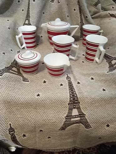 Komplet za kafu art craft Nov komplet za čaj ili kafu od keramike art na lalafo.rs Komplet za kafu art craft Nov komplet za čaj ili kafu od keramike art